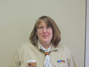 Daniela Kouril : Stammeskuratin, <br /> Trägerwerksvorsitzende, <br />Jungpfadfinderleiterin,