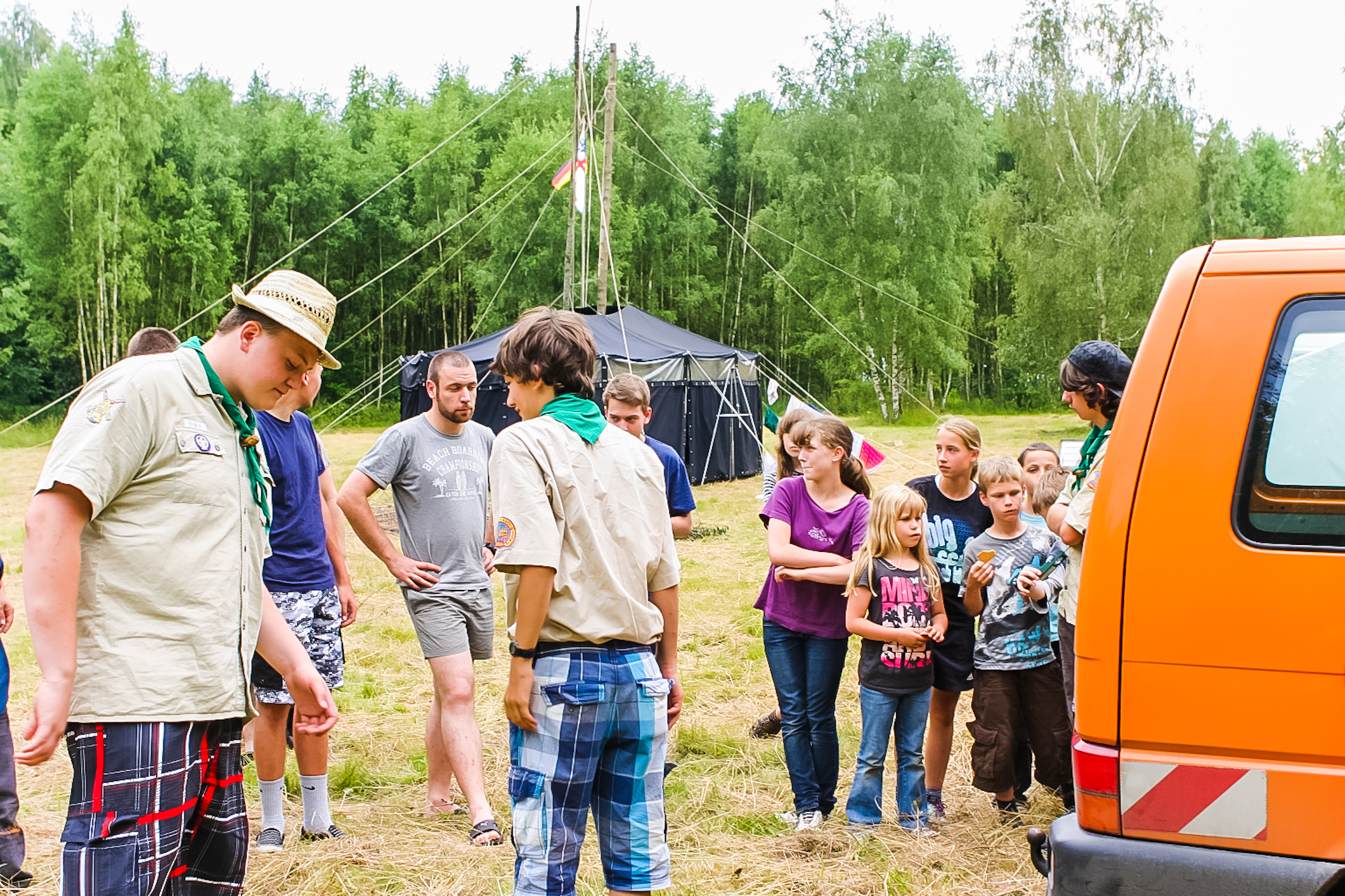 Fotos aus dem Sommerlager in Polen/Masuren